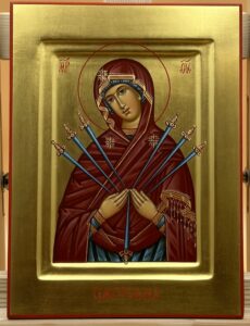 Богородица «Семистрельная» Образец 16 Березовский